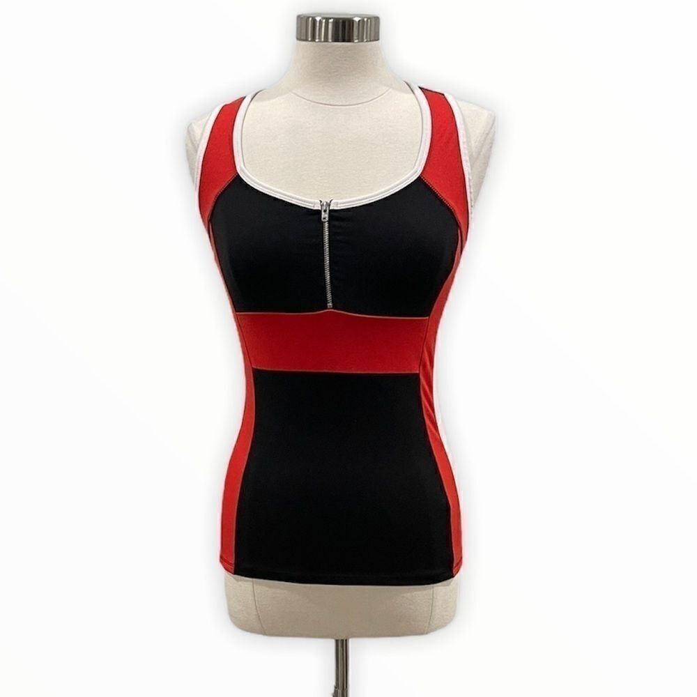 INC International Concepts Women’s Color Block Top